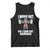 Funny Workout Tank Top I Work Out So I Can Eat Garbage Raccoon