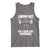 Funny Workout Tank Top I Work Out So I Can Eat Garbage Raccoon