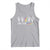 LGBT Pride Tank Top Dare To Be Yourself Skeleton Hand Rainbow