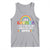 Gaymer Like A Regular Gamer But Way Gayer LGBT Rainbow Gaming Tank Top