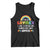 Gaymer Like A Regular Gamer But Way Gayer LGBT Rainbow Gaming Tank Top