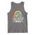 Gaymer Like A Regular Gamer But Way Gayer LGBT Rainbow Gaming Tank Top