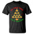 Funny Mexico Xmas T Shirt Oh Taco Tree Tacos Lover