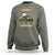 Funny Christmas Veteran Sweatshirt Merry Tankmas Tank Military Army