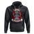 Motorcycle Rider Hoodie American Indian Biker Club - Wonder Print Shop