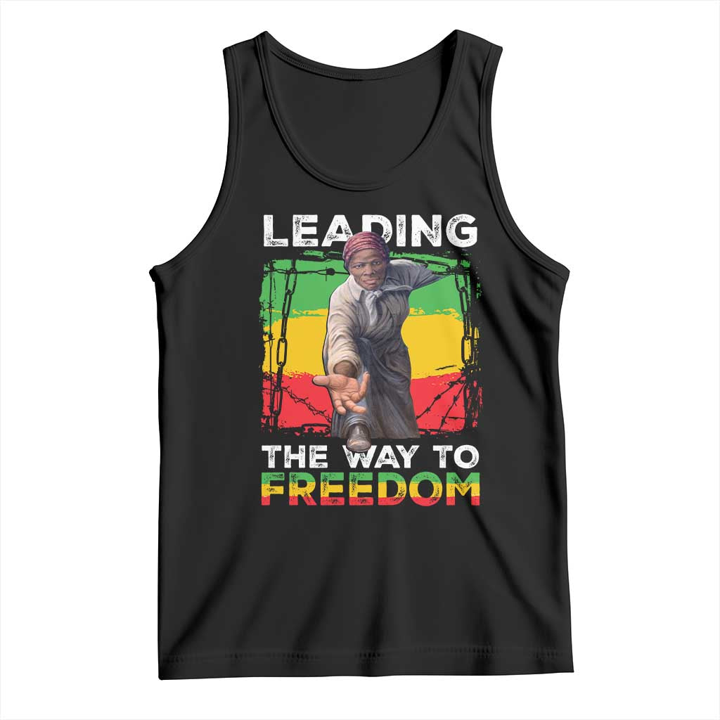 Harriet Tubman Tank Top Leading The Way To Freedom Black History