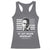 Malcolm X Racerback Tank Top By Any Means Necessary American Flag