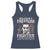 Malcolm X Racerback Tank Top A Man Who Stands For Nothing Will Fall For Anything