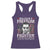 Malcolm X Racerback Tank Top A Man Who Stands For Nothing Will Fall For Anything