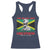 Marcus Garvey Racerback Tank Top The Black Skin Is A National Badge Of Greatness Jamaican Flag