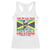 Marcus Garvey Racerback Tank Top The Black Skin Is A National Badge Of Greatness Jamaican Flag