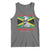 Marcus Garvey Tank Top The Black Skin Is A National Badge Of Greatness Jamaican Flag