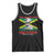 Marcus Garvey Tank Top The Black Skin Is A National Badge Of Greatness Jamaican Flag