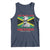 Marcus Garvey Tank Top The Black Skin Is A National Badge Of Greatness Jamaican Flag