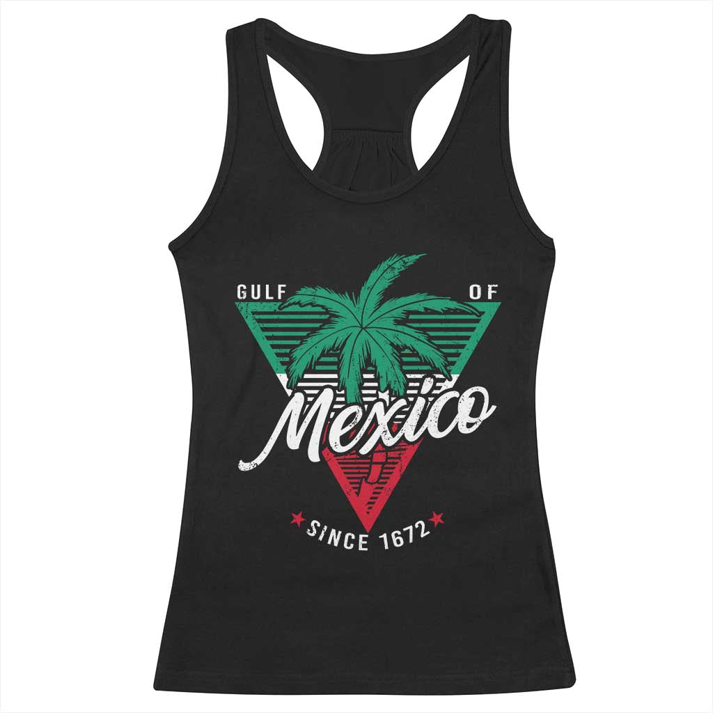 Gulf Of Mexico Since 1672 Racerback Tank Top