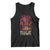 Gulf Of America Est 2025 Tank Top Sunset American Flag Gulf Mexico