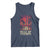 Gulf Of America Est 2025 Tank Top Sunset American Flag Gulf Mexico