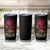 Gulf Of America Est 2025 Tumbler Cup Sunset American Flag Gulf Mexico
