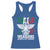 Mexicans Always Get Across Racerback Tank Top