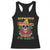 Deported And Now I'm Back Racerback Tank Top Funny Mexican Sugar Skull