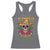 Deported And Now I'm Back Racerback Tank Top Funny Mexican Sugar Skull