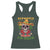 Deported And Now I'm Back Racerback Tank Top Funny Mexican Sugar Skull