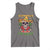 Deported And Now I'm Back Tank Top Funny Mexican Sugar Skull