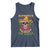 Deported And Now I'm Back Tank Top Funny Mexican Sugar Skull