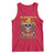 Deported And Now I'm Back Tank Top Funny Mexican Sugar Skull