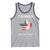 Canada The 51st State Tank Top Maple Canadian American Flag