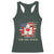 Canada The 51st State Racerback Tank Top Canadian Maple American Flag