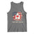 Canada The 51st State Tank Top Canadian Maple American Flag