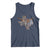 Texas Home Tank Top Vintage State Map TX Longhorn