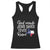 God Made Jesus Saved Texas Raised Racerback Tank Top