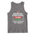 Funny Christmas Family Matching Tank Top North Pole Correctional Trespassing