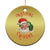 Funny Xmas Christmas Ornament Nothing For You Whore Santa Middle Finger - Wonder Print Shop