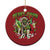 Funny Weed Xmas Christmas Ornament Merry Juana Santa Skeleton 420 - Wonder Print Shop