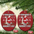 Funny Xmas Christmas Ornament Proud Members Of A Naughty List - Wonder Print Shop