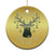 Xmas Hunting Christmas Ornament Oh Deer Christmas Is Here Hunter - Wonder Print Shop