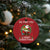 Xmas Fishing Christmas Ornament We Fish You A Merry Christmas Santa Fisherman - Wonder Print Shop