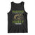 Warning May Randomly Talk About Musky Fishing Tank Top