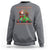 Christmas Sport Sweatshirt Santa Reindeer Play American Football - Wonder Print Shop