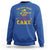 Funny Mardi Gras Sweatshirt I'm Just Here For The King Cake - Wonder Print Shop