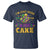 Funny Mardi Gras T Shirt I'm Just Here For The King Cake - Wonder Print Shop