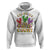 Funny Mardi Gras Hoodie King Cake Calories Dont Count - Wonder Print Shop