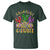 Funny Mardi Gras T Shirt King Cake Calories Dont Count - Wonder Print Shop