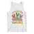 Funny Mardi Gras Tank Top King Cake Calories Don’t Count