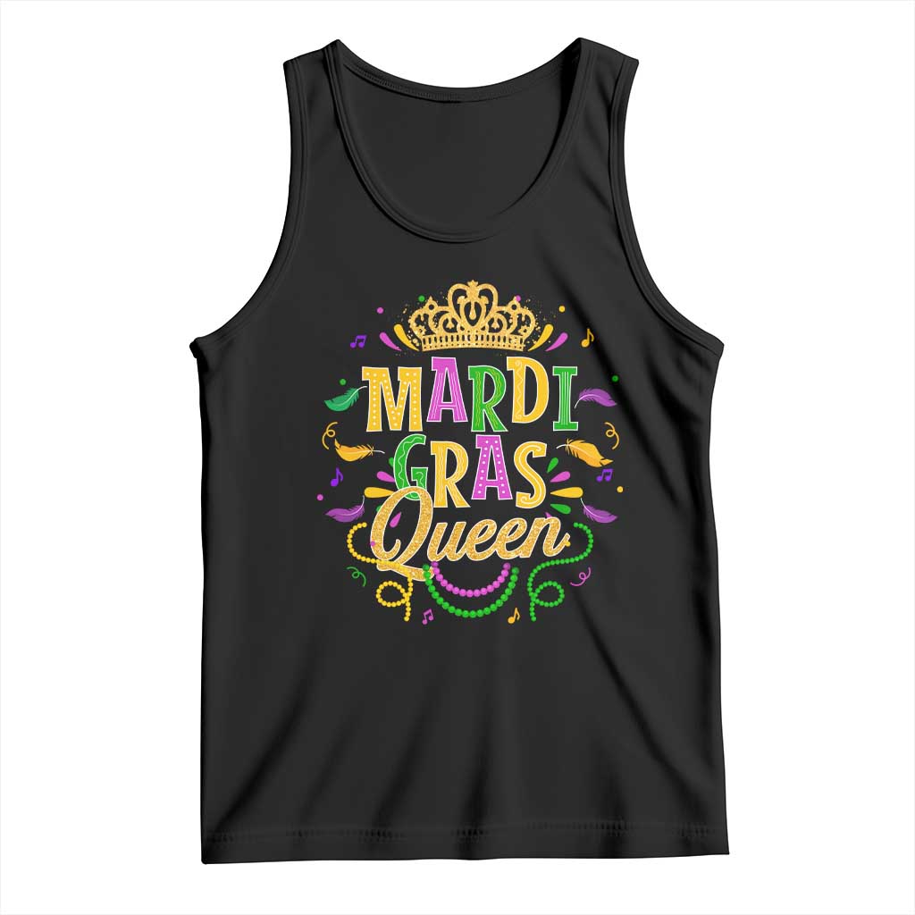 Mardi Gras Queen Tank Top Parade Party Fat Tuesday New Orleans