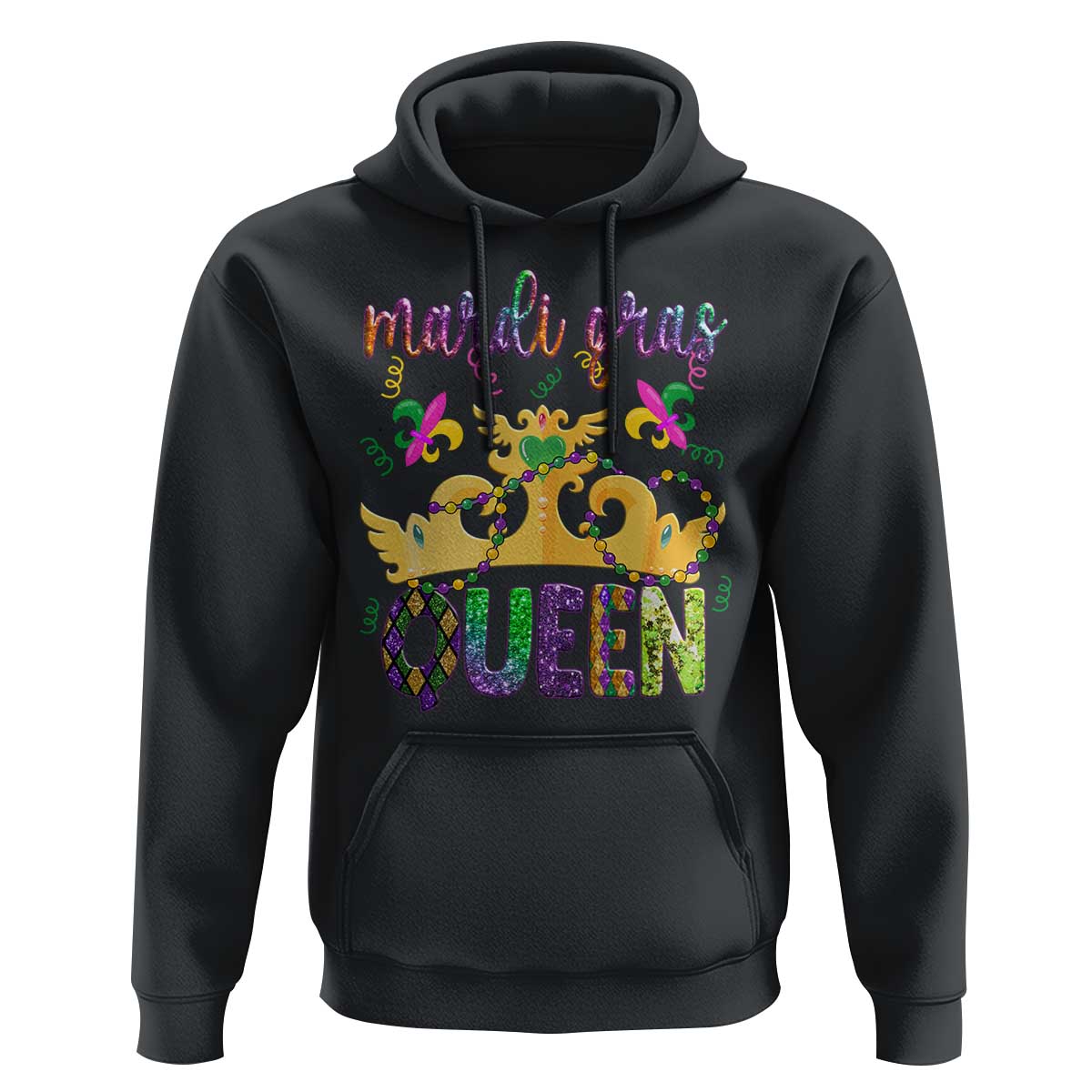 Mardi Gras Queen Carnival New Orleans Hoodie