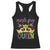 Mardi Gras Queen Carnival New Orleans Racerback Tank Top